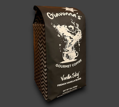 Vanilla Sky French Vanilla 12 oz ground coffee infused (NFZD) with 528Hz