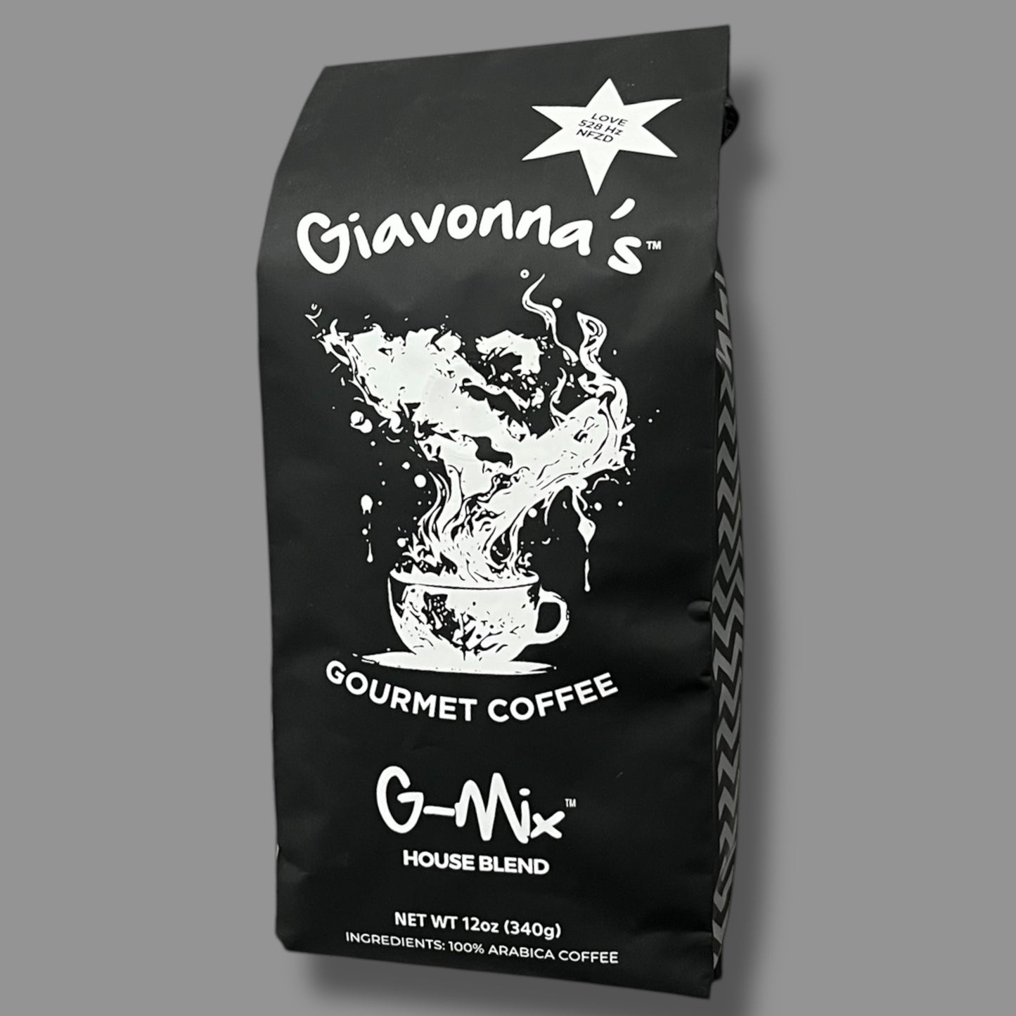 G-Mix House Blend 12 oz Coffee infused (NFZD) with 528Hz